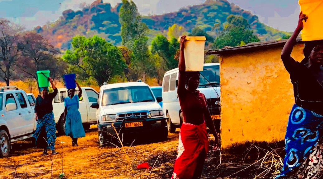 African Women in the Village